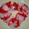 #WR107 $15.00 Heart Shaped Wreath